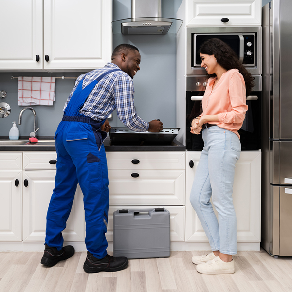 how long does it typically take to complete cooktop repair services in Hubbard